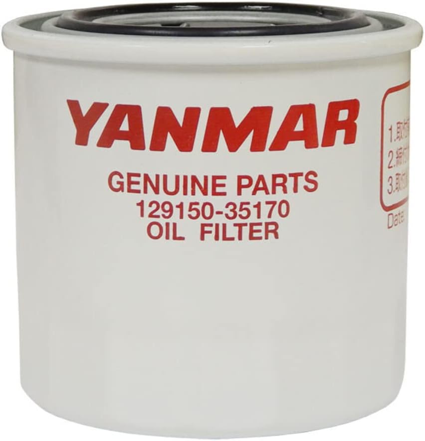 51EF6sX5oUL._AC_SL1205_ Yanmar OEM Lube Oil Filter, Part# 129150-35170 - Image 1