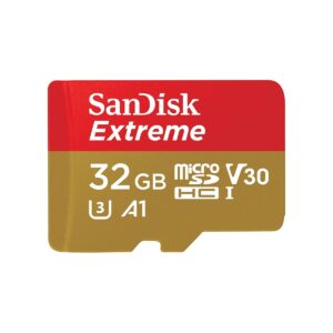 SanDisk 32GB Extreme microSD + Adapter