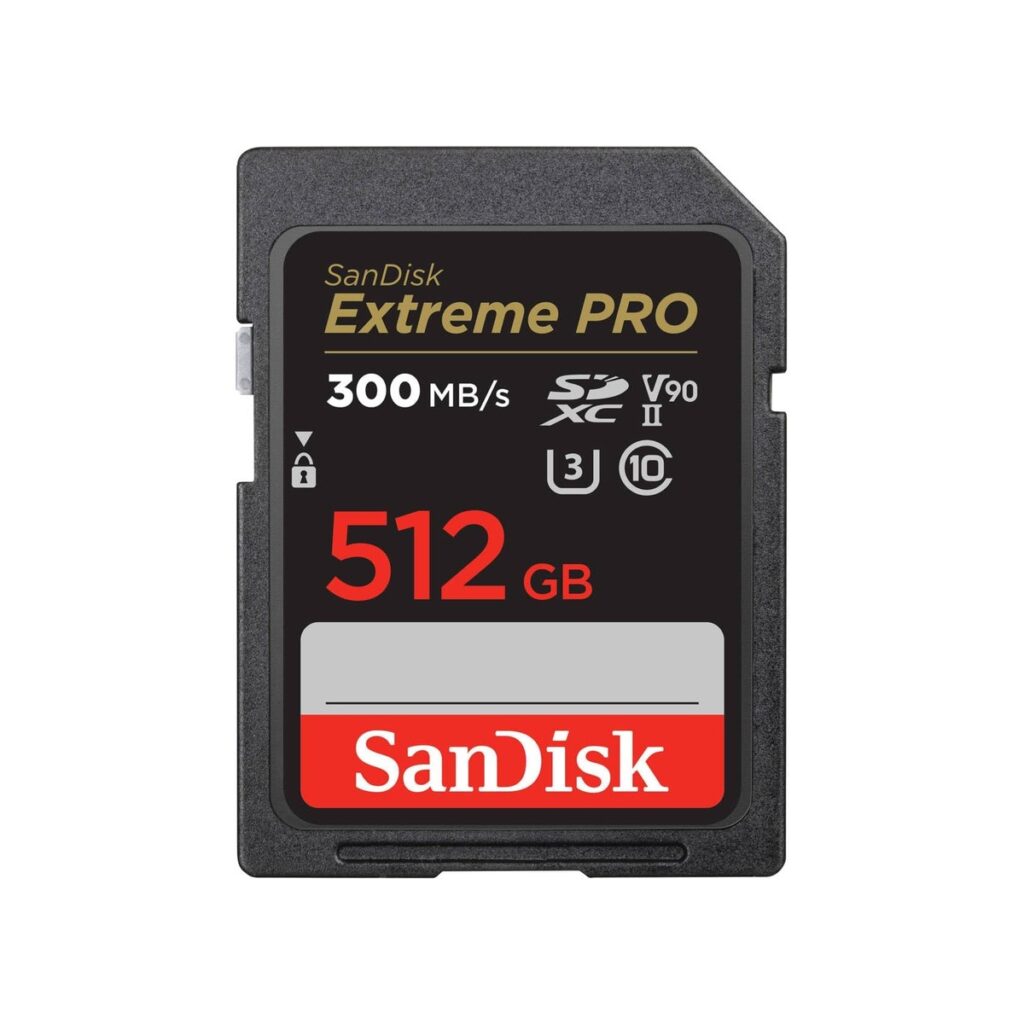 SanDisk 512GB Extreme PRO UHS-II V90